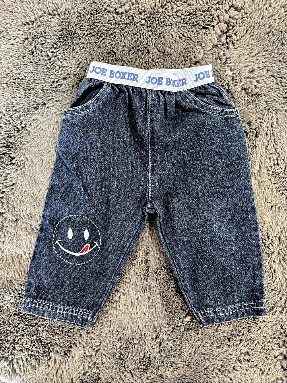 Joe Boxer Baby 3-6 Months Blue Jeans
